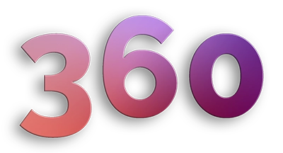 Digital 360 logo, French Marketing and Digital Solutions Freelancer, Paris